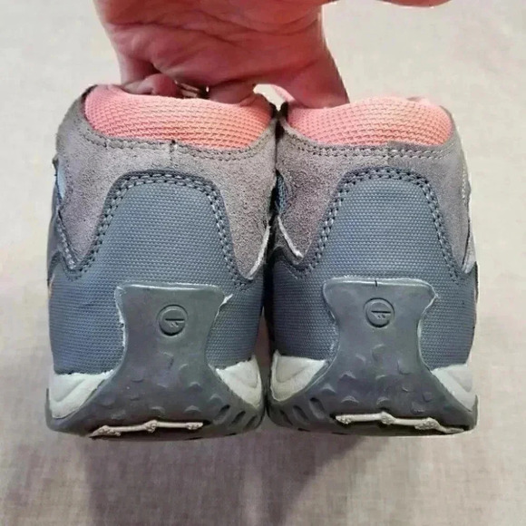 Hi-Tec Suede Lace up Dri Tec Hi Top Kids Snow Boots Size 2 - Picture 5 of 11